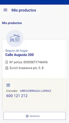 Zurich Seguros ES android App screenshot 11